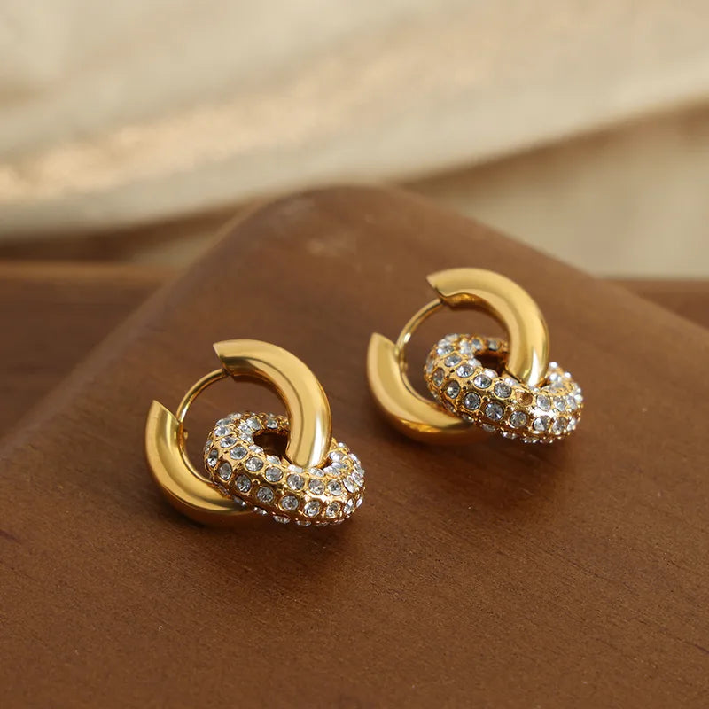 Gold  plated Hoop Earrings