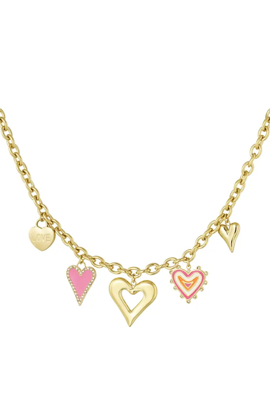 Love Always Wins Charm Necklace