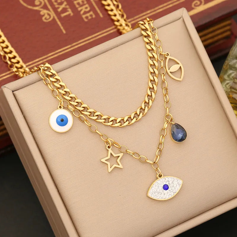 Devil’s Eye Set (18K Gold-Plated)